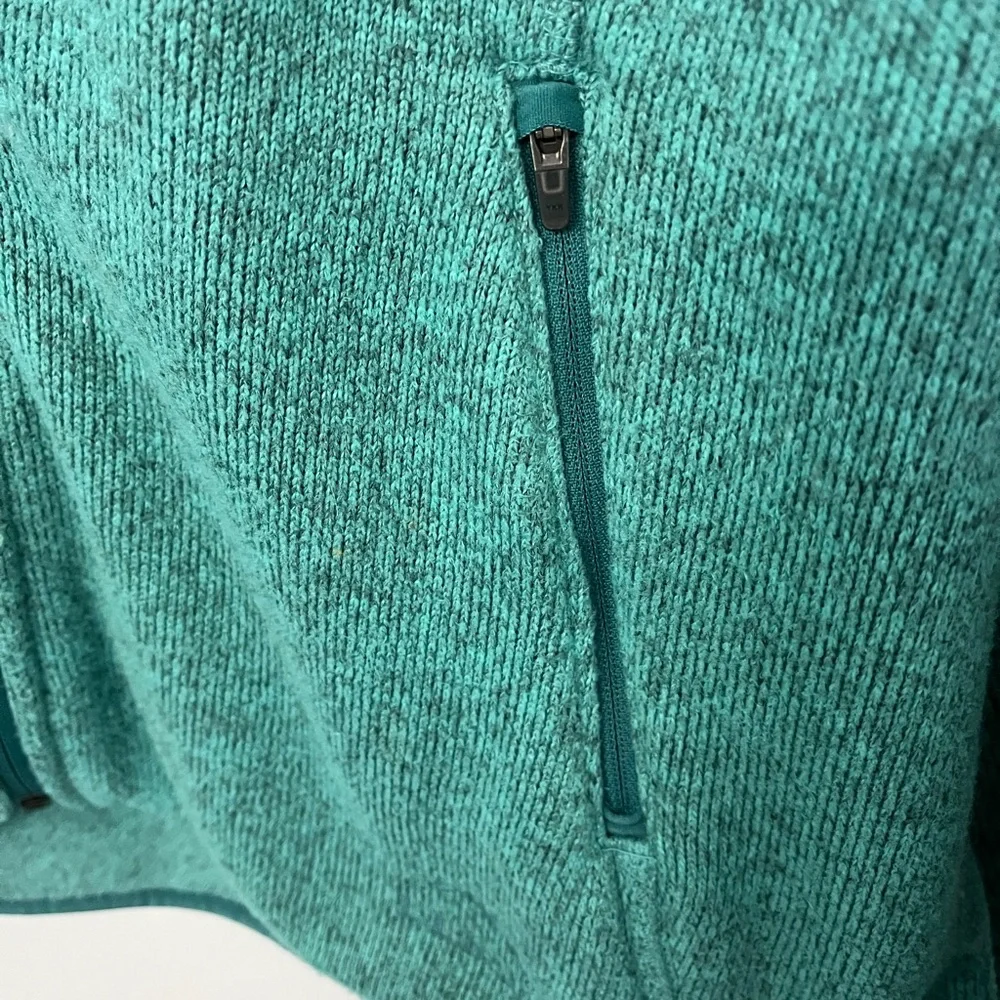 Knit zip-up cardigan by LL Bean, XL